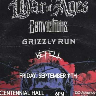 Warof ages flyer